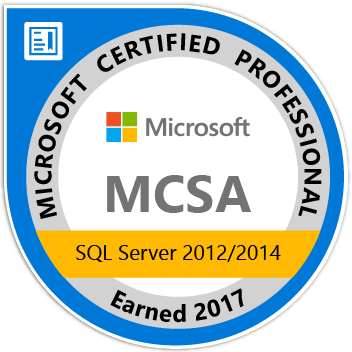 Microsoft Certified Solutions Associate (SQL Server)